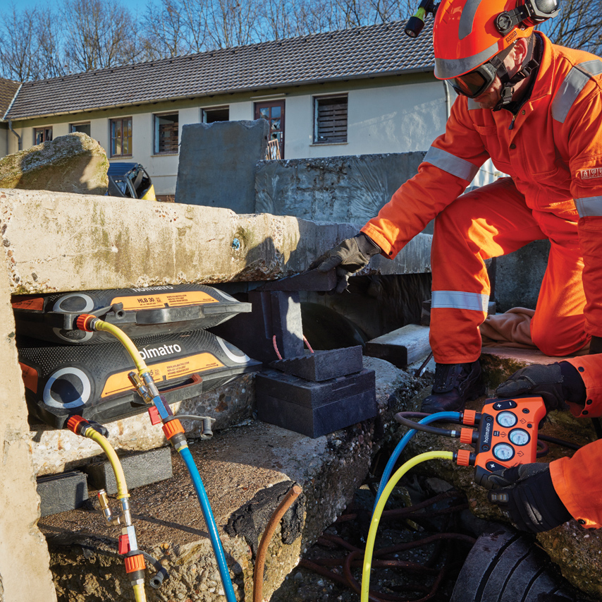 Holmatro's Lifting Bags