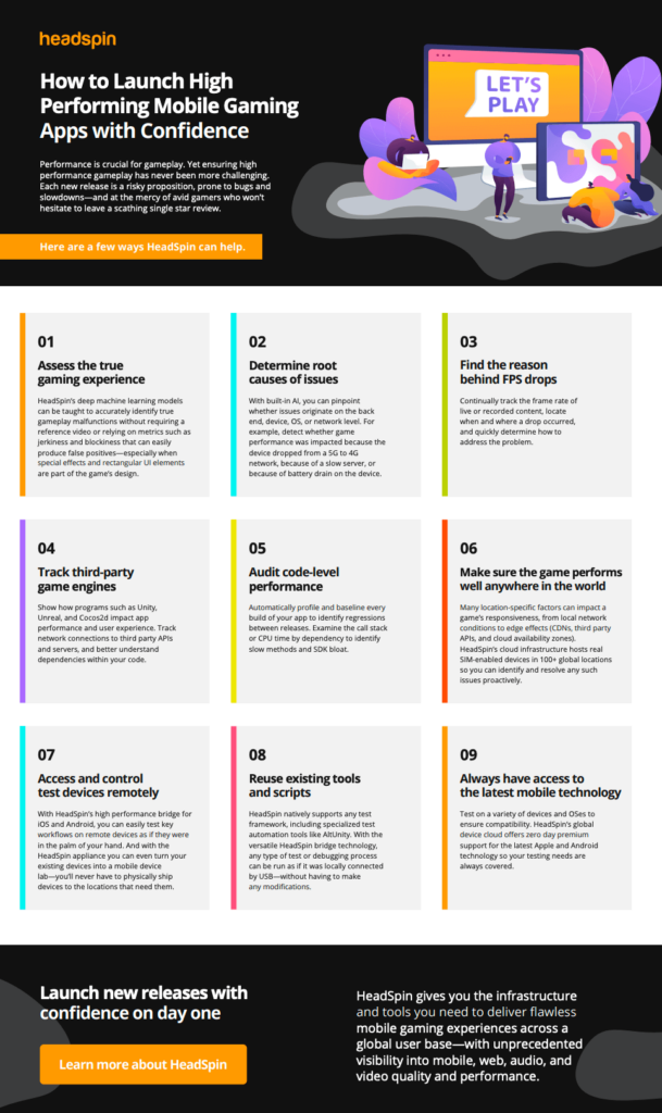 How to launch high performing games