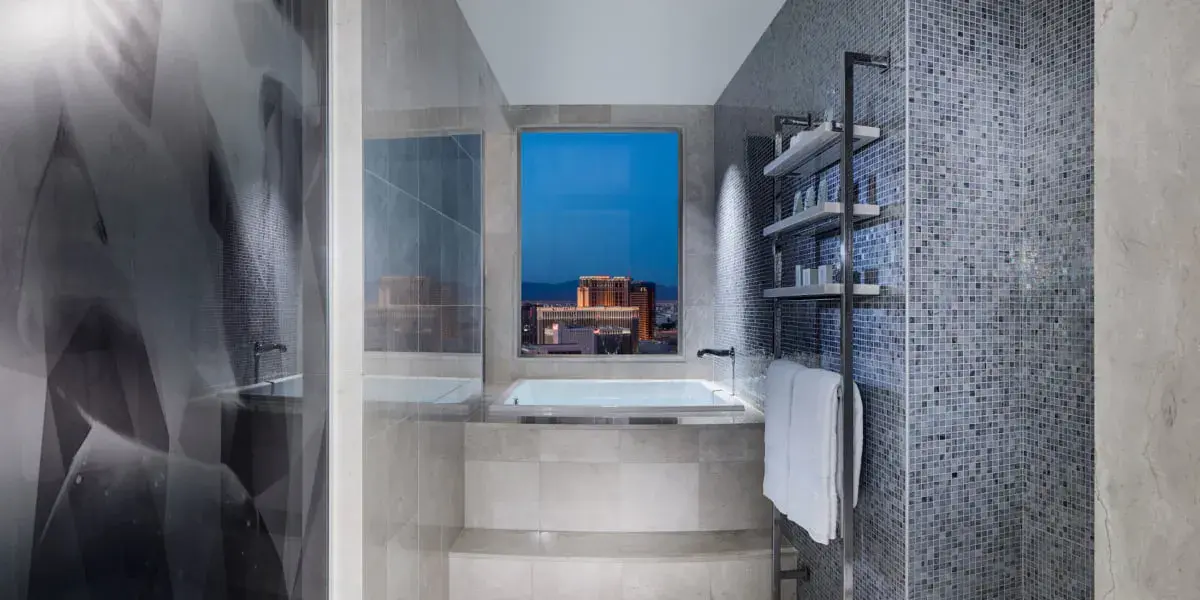 Terrace One Bedroom Suite Fountain View The Cosmopolitan of Las Vegas