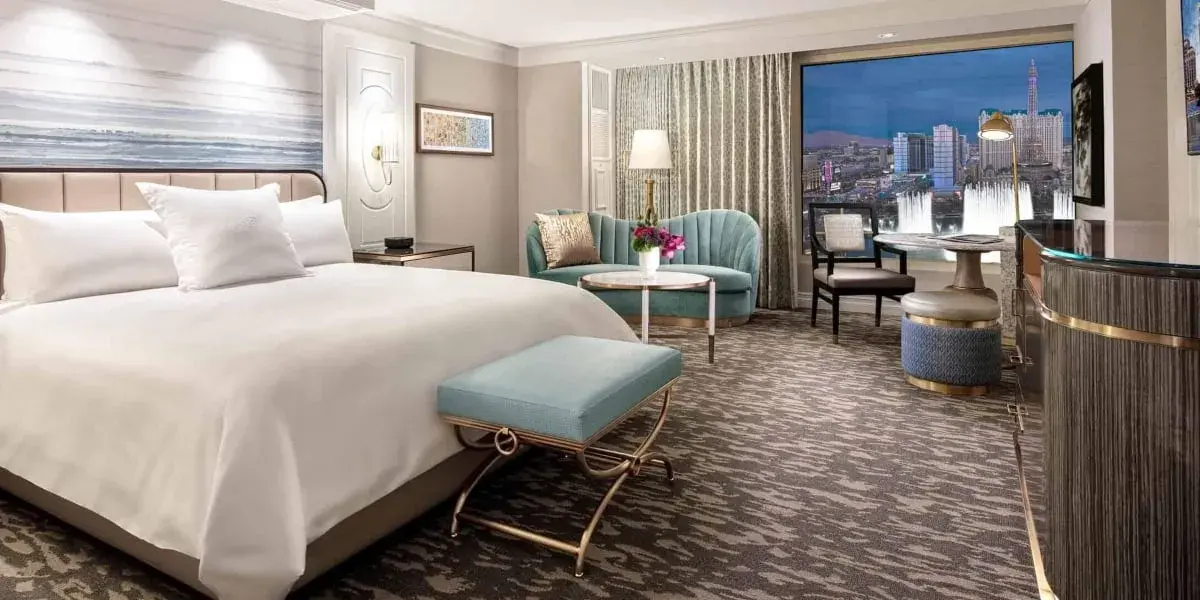 Fountain View King Bellagio Las Vegas