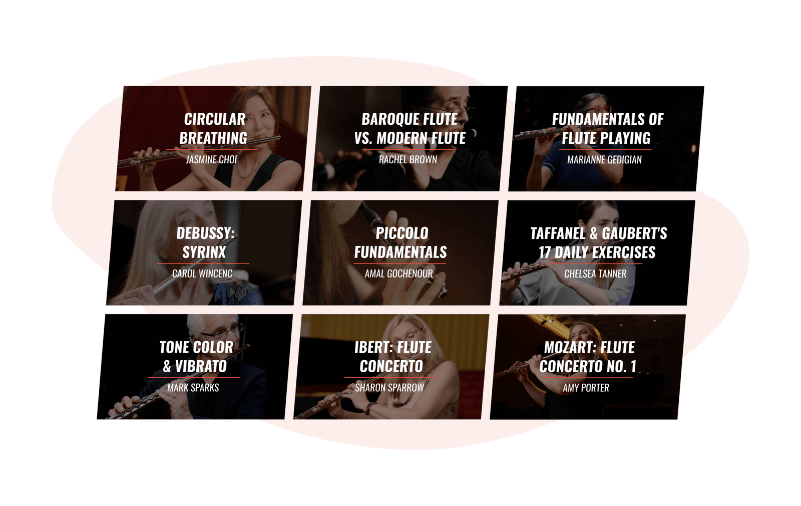 Browse Online Flute Courses From The World's Best Flutists tonebase Flute