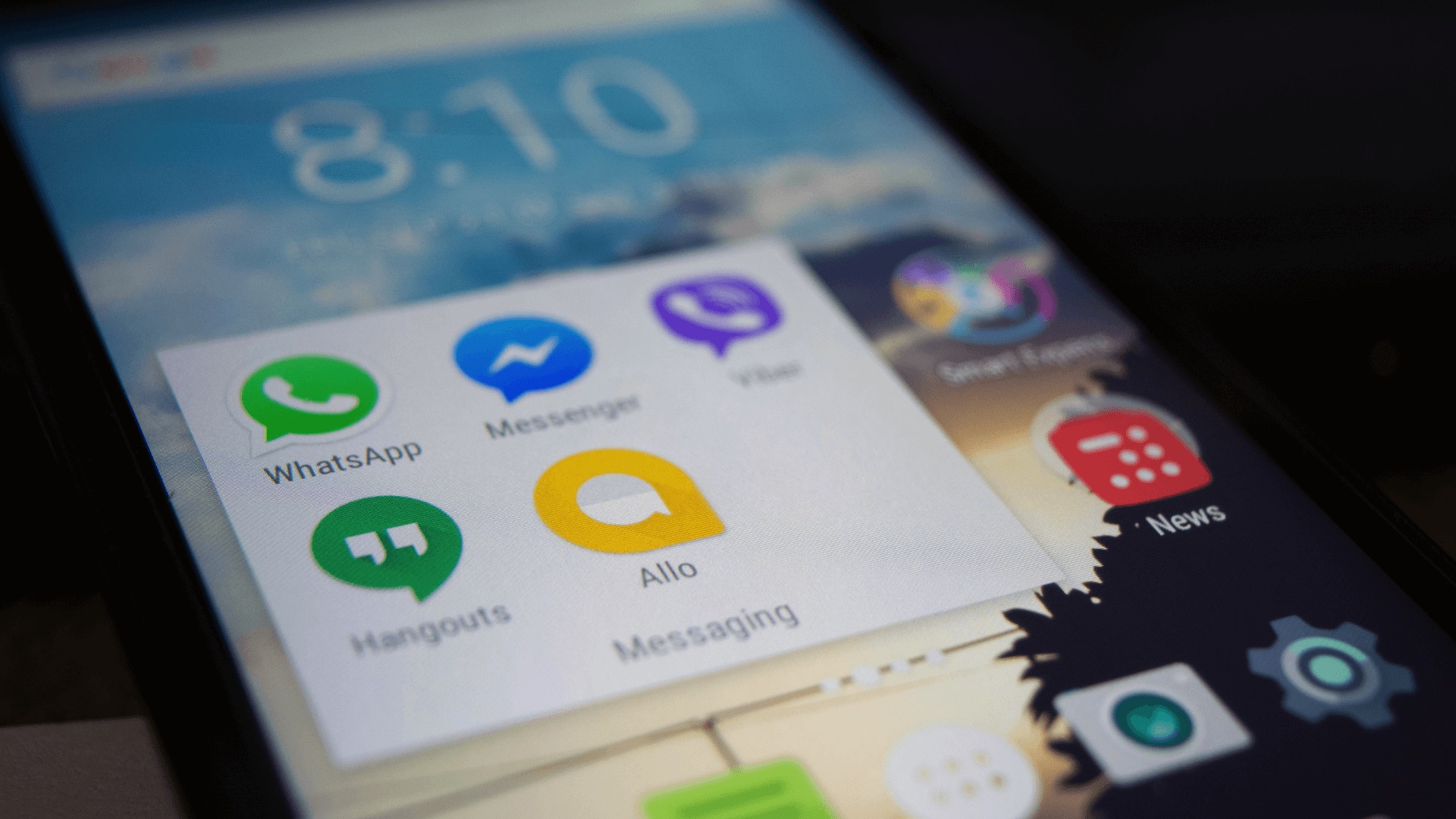 Apps on an Android phone