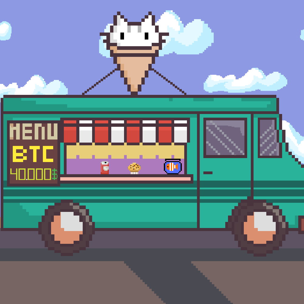 Pixel Food Truck