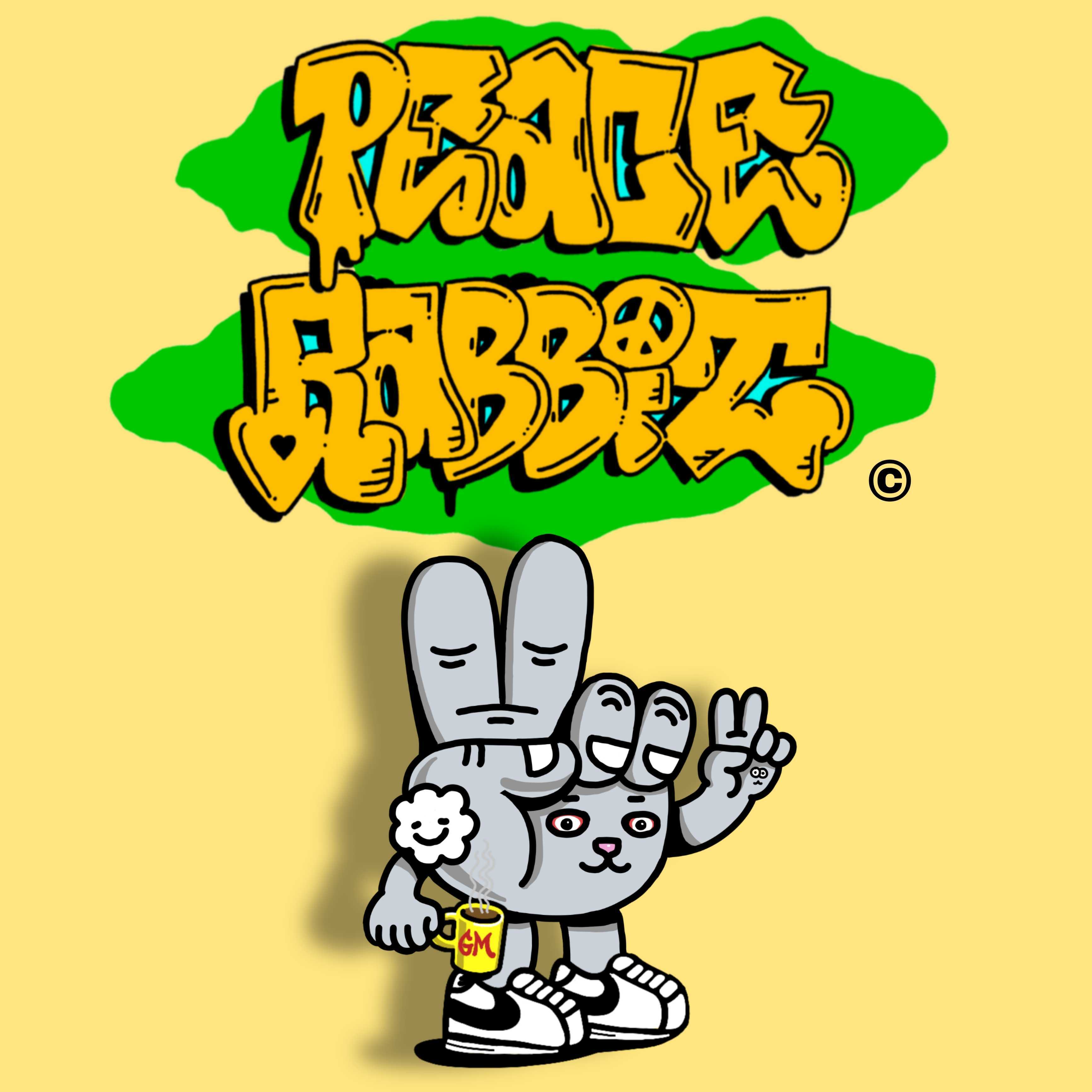 Peace Rabbit NFT
