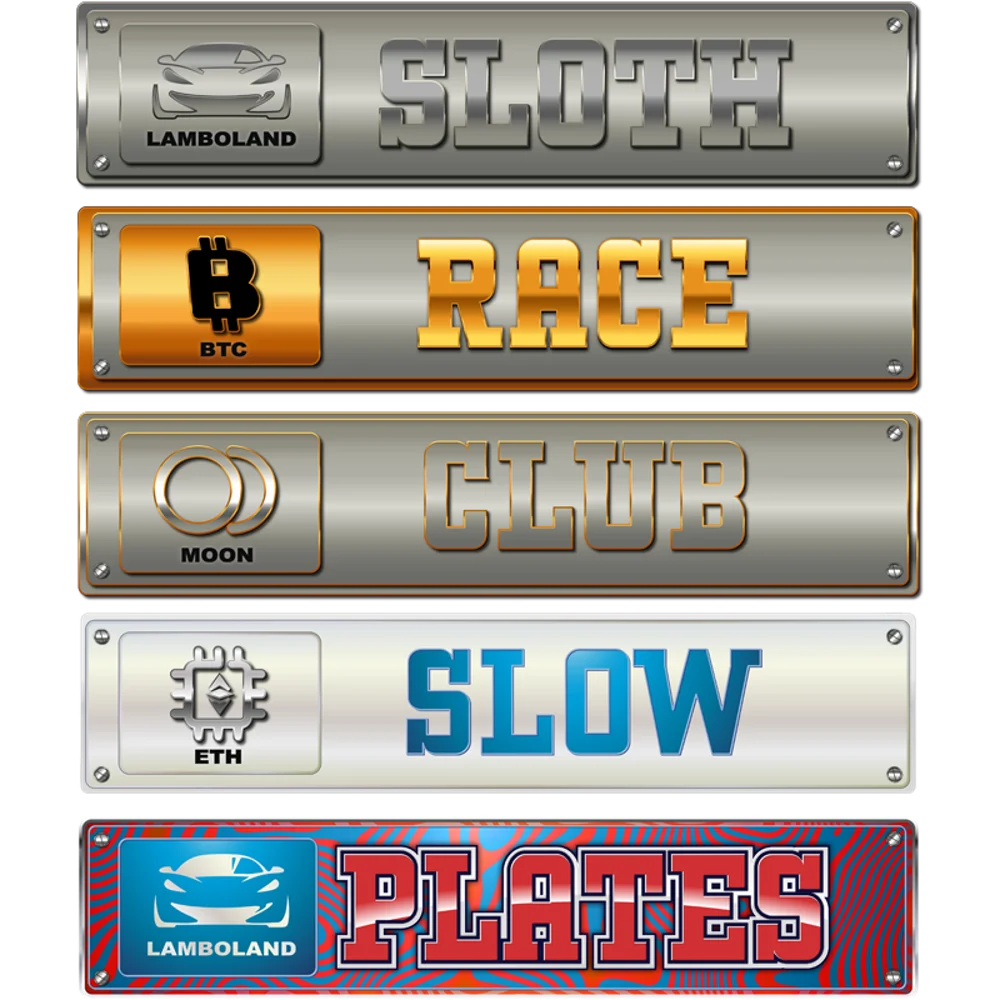 Slow Plates by Sloth Race Club