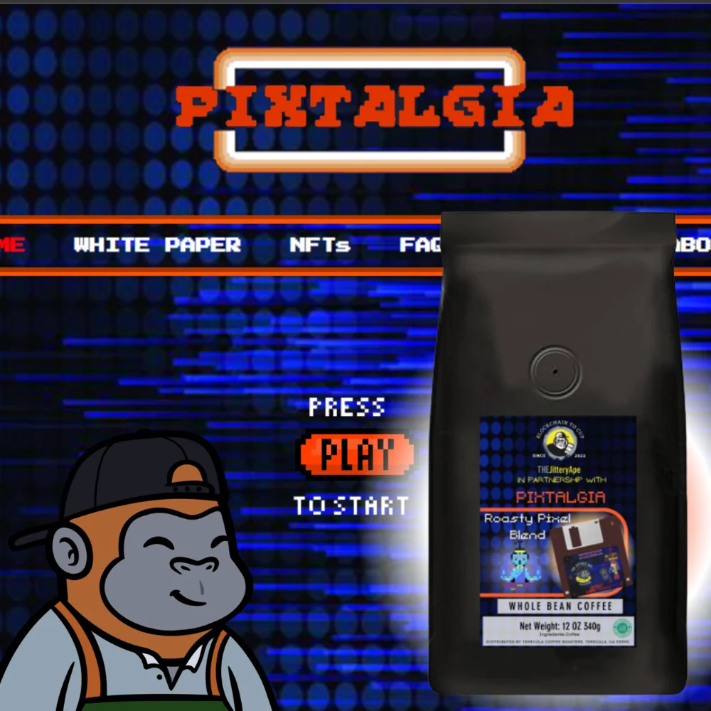 The Jittery Ape - Coffee From The Blockchain