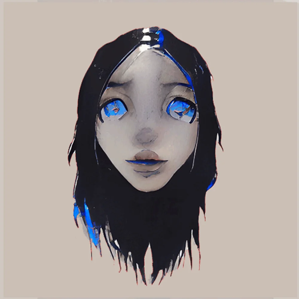 Colorful Woman Ai