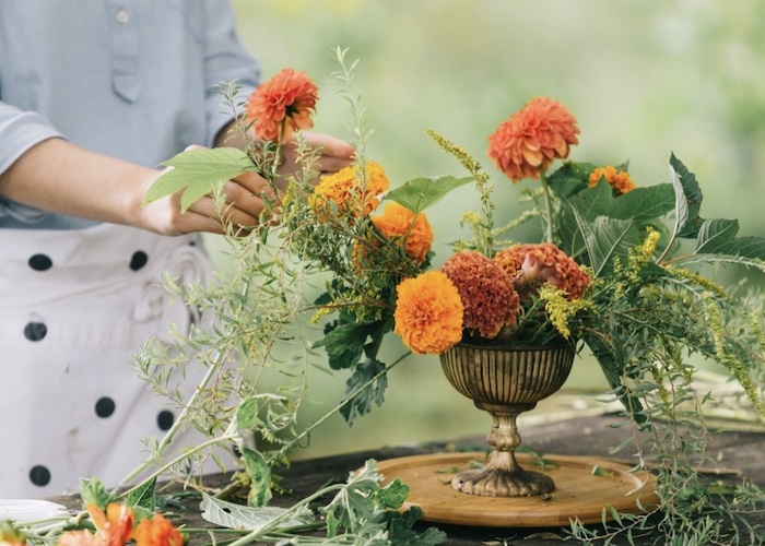Serenbe Events Floral Arranging Class