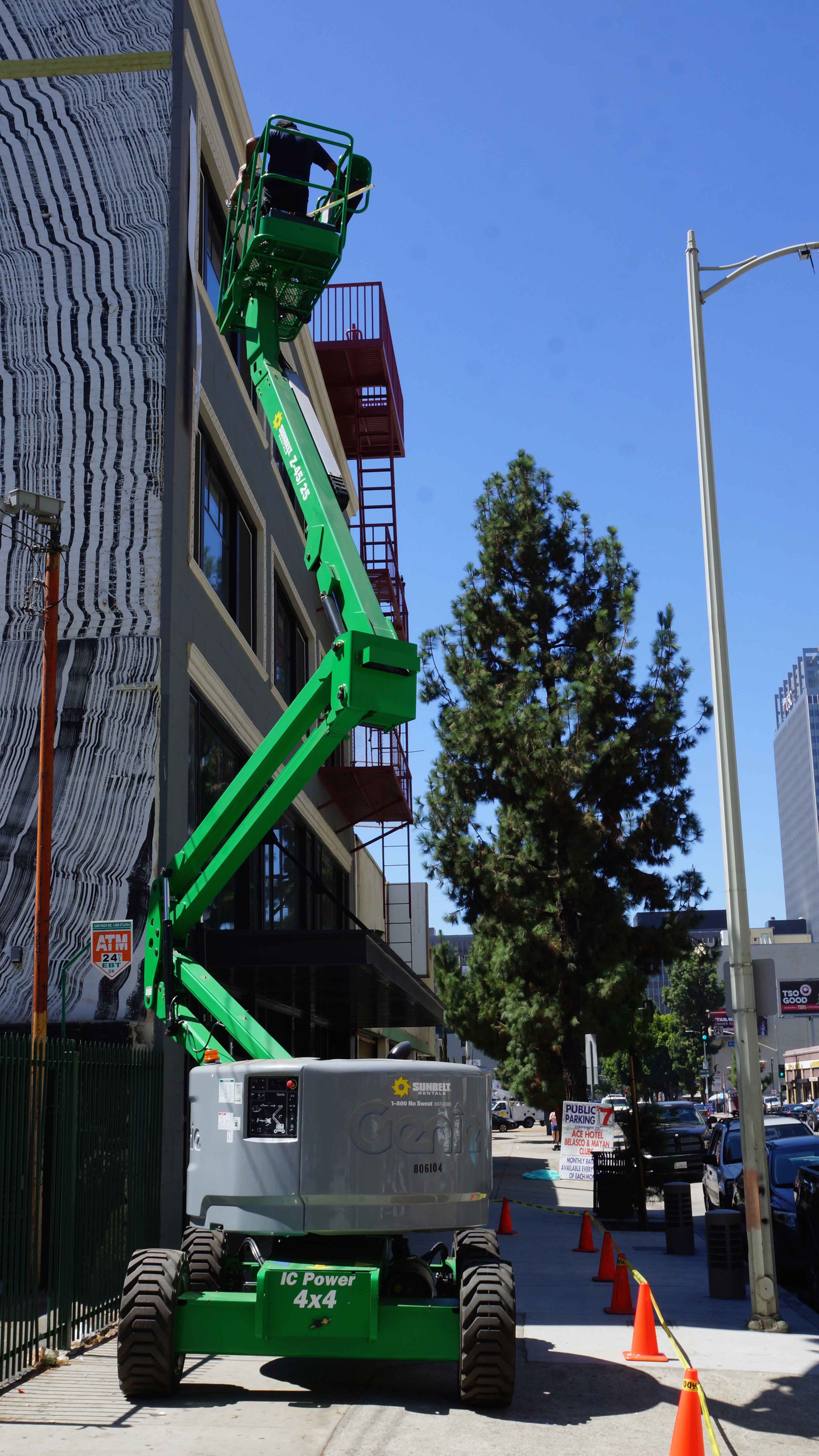 Piano Lofts installation. 