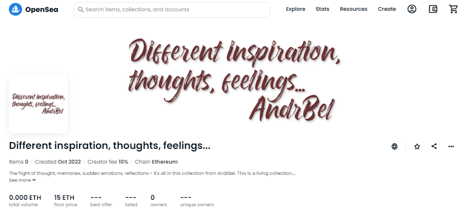 Different Inspiration, Thoughts & Feelings