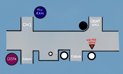 Advice Team location map in Devonshire House