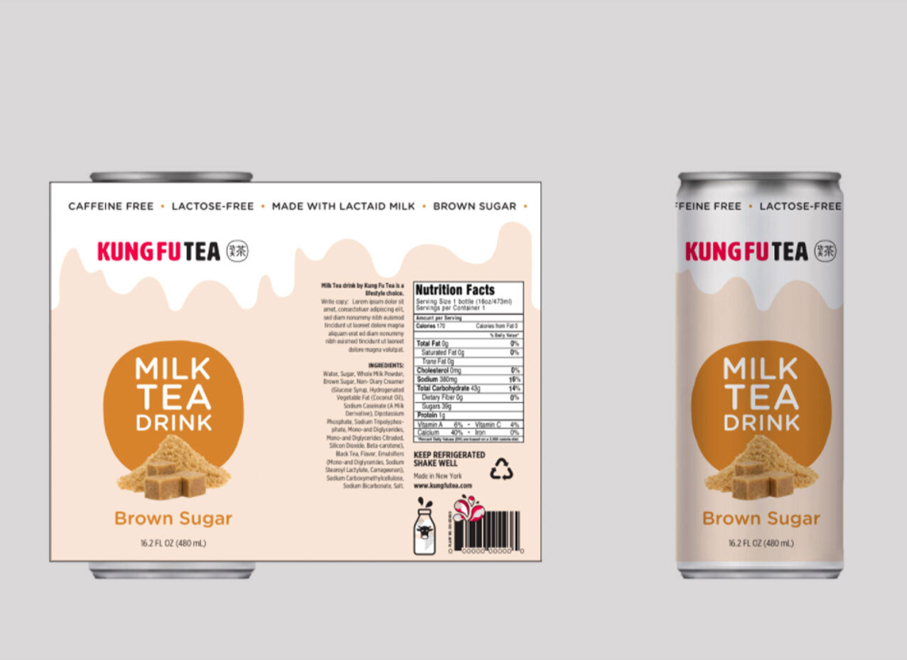 Packaging & Labels for Kung Fu Tea - Designity