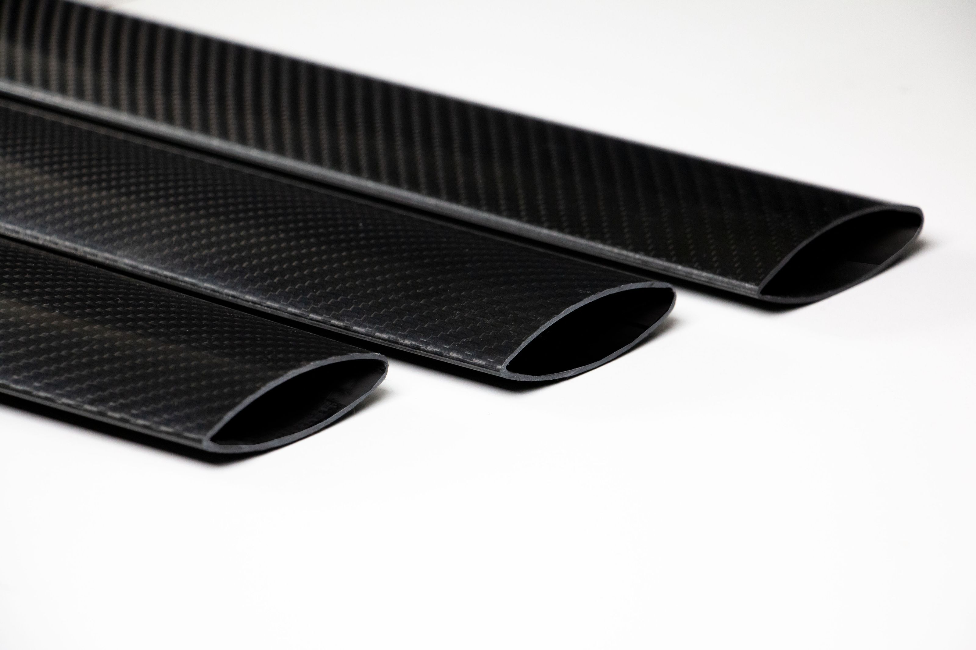 Carbon Fibre Aerofoil Tubes Size & pricing table