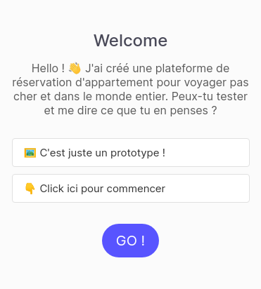 setup test : le contexte