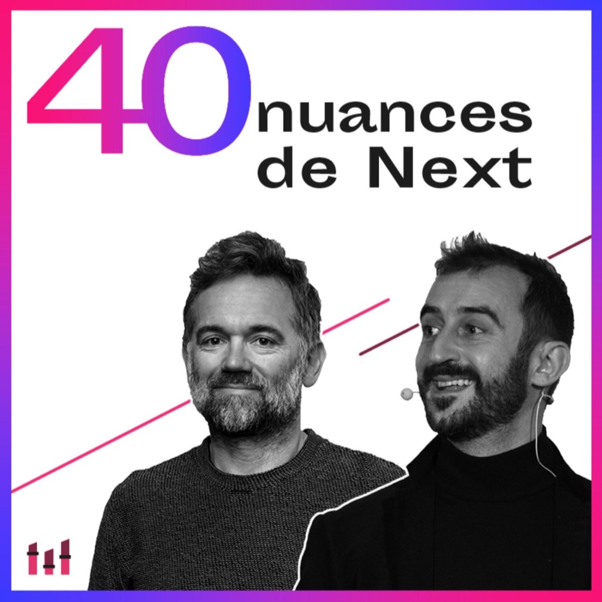 Illustration podcast 40 nuances de Next