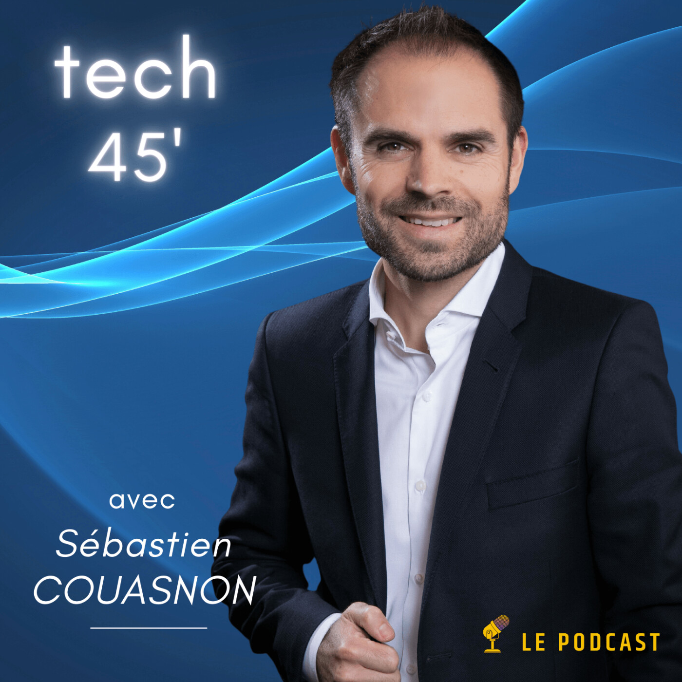 Illustration podcast Tech 45'
