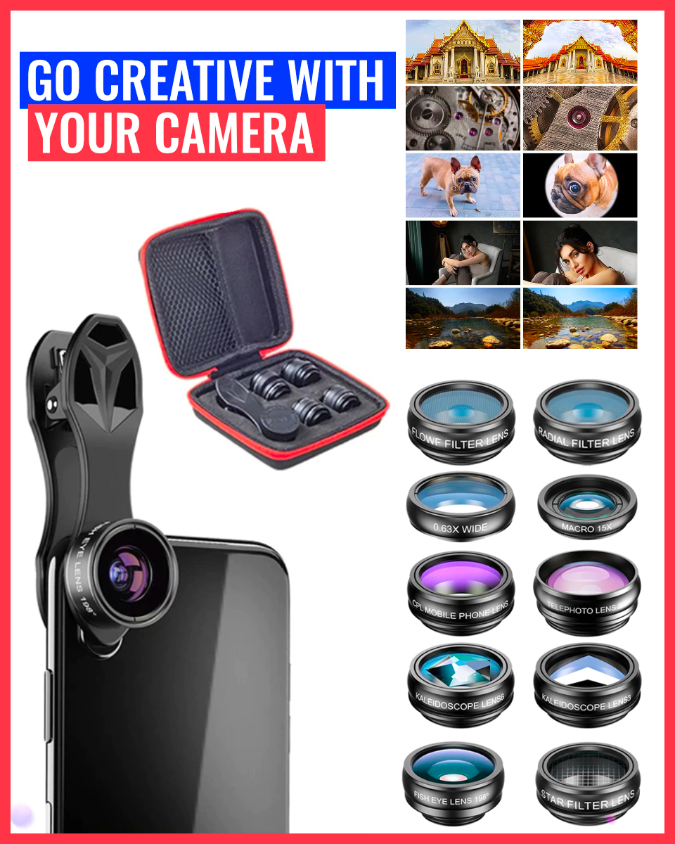 SnapLens 10in1 Smartphone Lens Kit Facebook Products