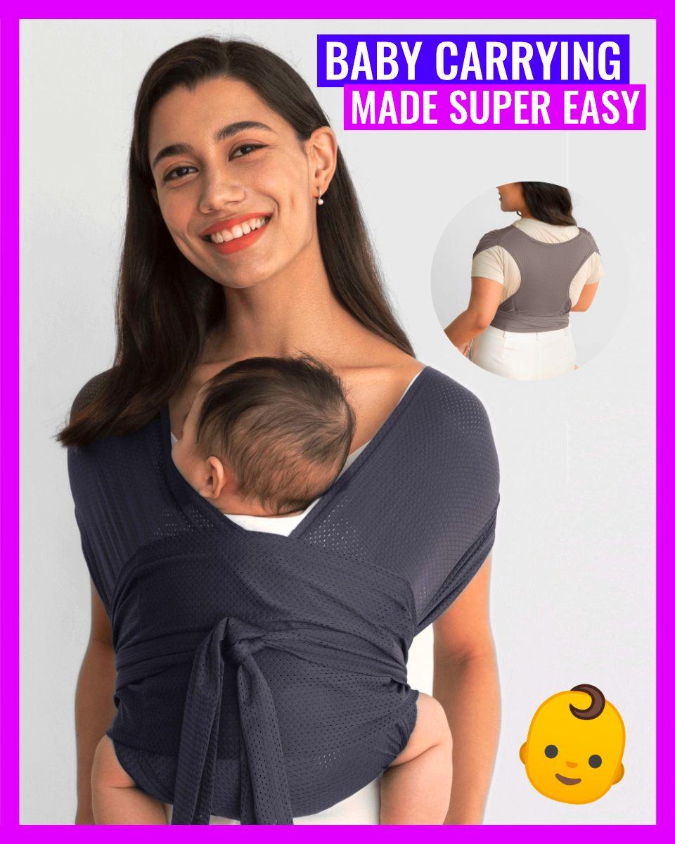 StretchyWrap New Adjustable Baby Wrap Carrier AirMesh Slings Facebook Products