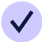 Tick in circle