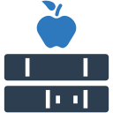 books and apple icon