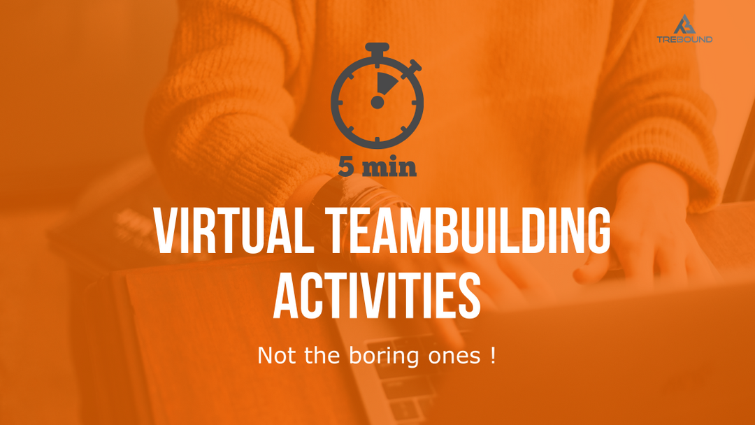 5 Minute Virtual Team Building Activities, excluding the boring ones