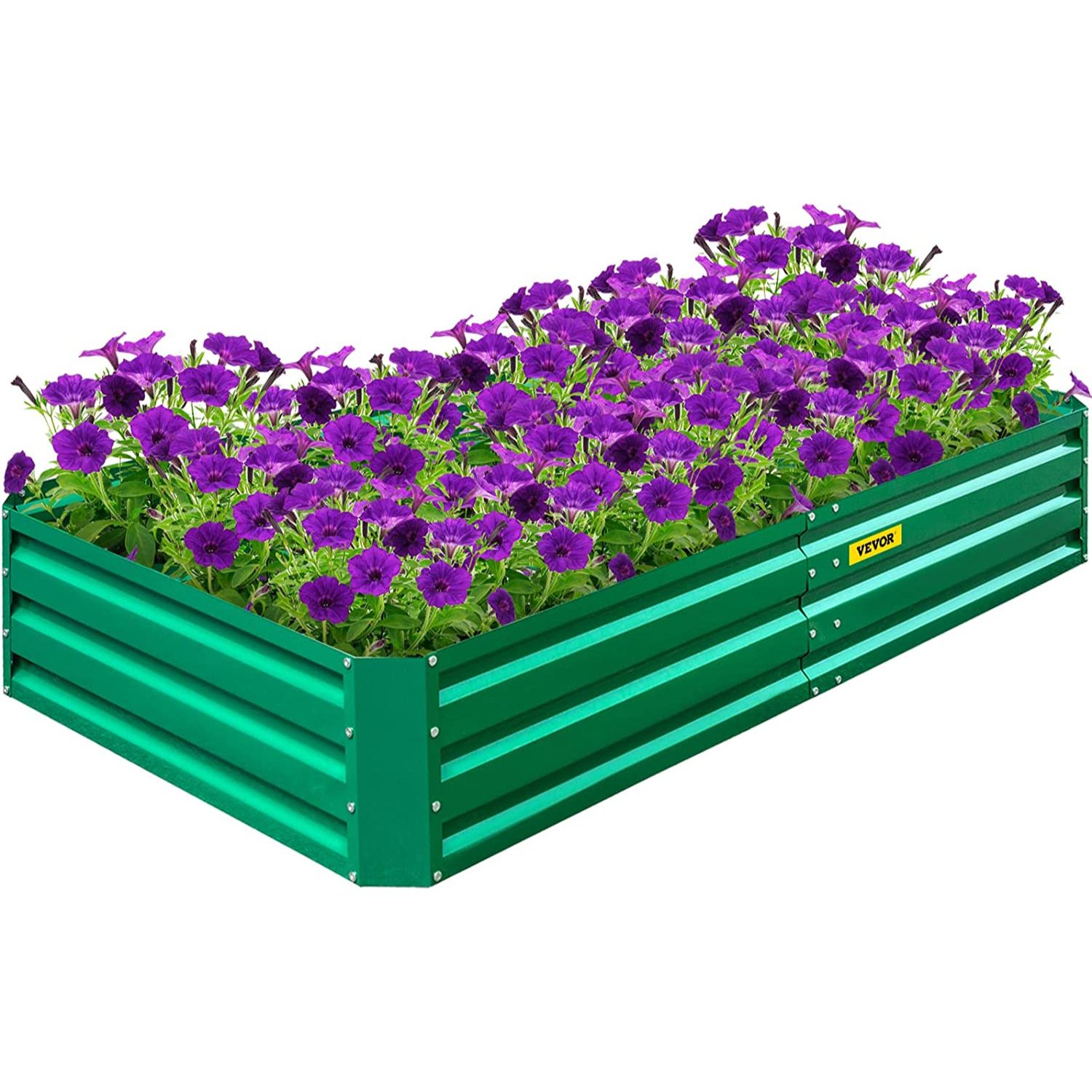 [Amazon] VEVOR Galvanized Raised Garden Bed, 68"x35.4"x11.8", Green