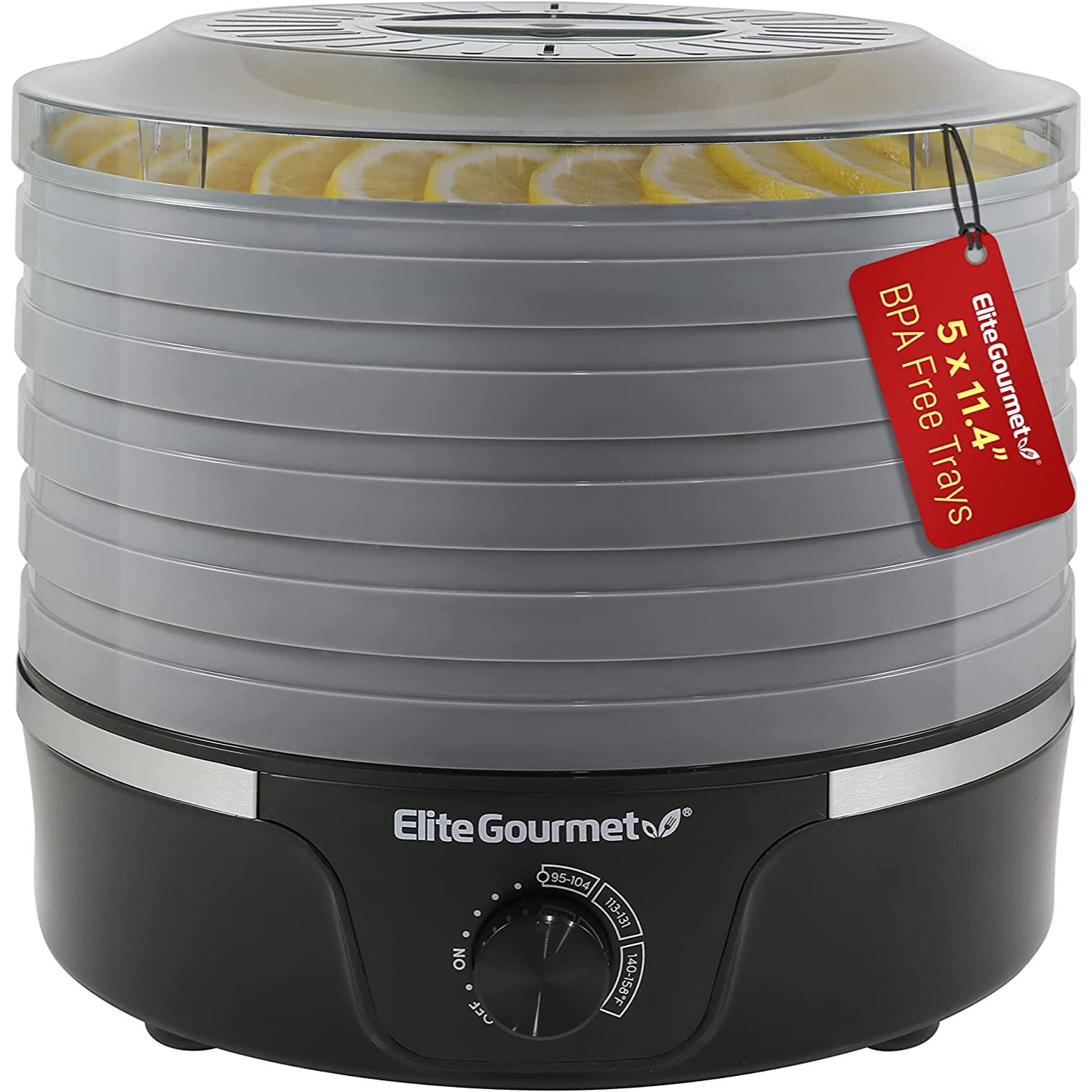 [Amazon] Elite Gourmet 5Tray Food Dehydrator 30.30 (was 39.99