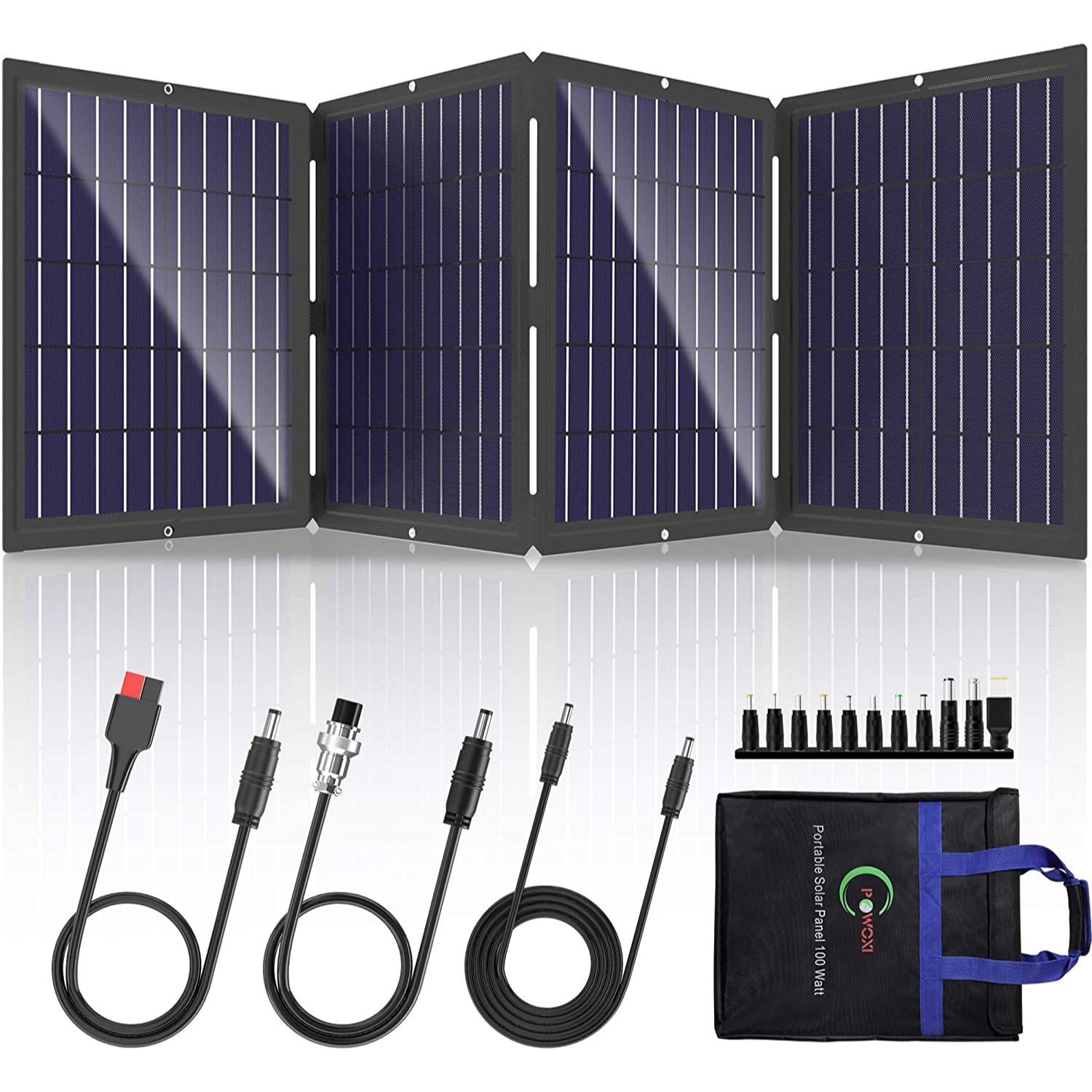 [Amazon] Powoxi 100W Portable Solar Panel Kit 94.99 (was 189.99