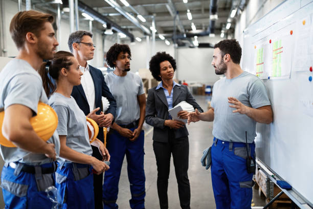 Group of people talking