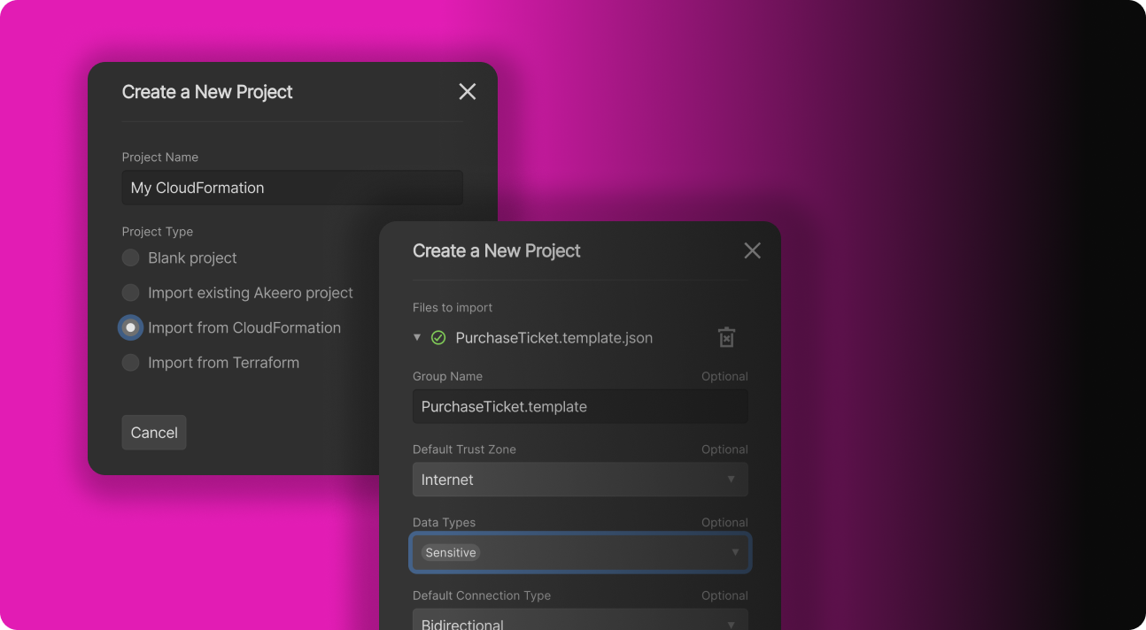 Creating a new project