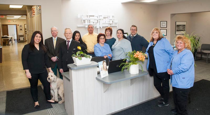 Staff at the Hyperbaric Centers of Chicago office in Deerfield, IL