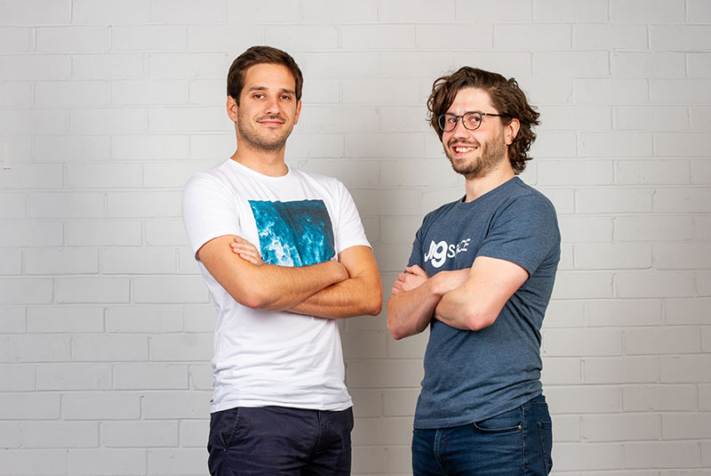 JigSpace Inc Co-founders Numa Betron and Zac Duff
