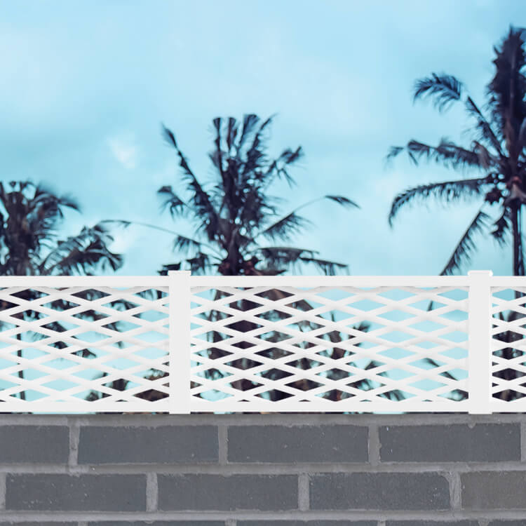 Vinyl Wall Toppers VinylFence.LA