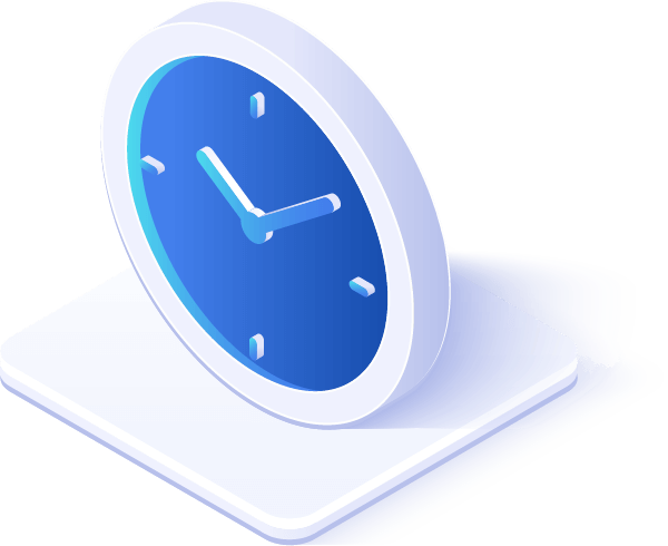 orologio blu