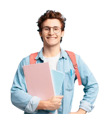 ragazzo giovane con occhiali
