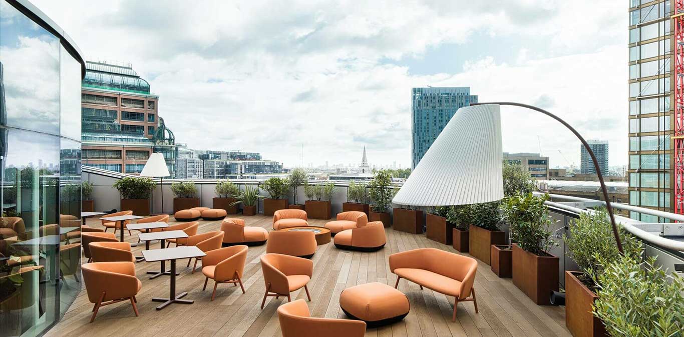 London's top office rooftop terraces 2021 Ideas XIX