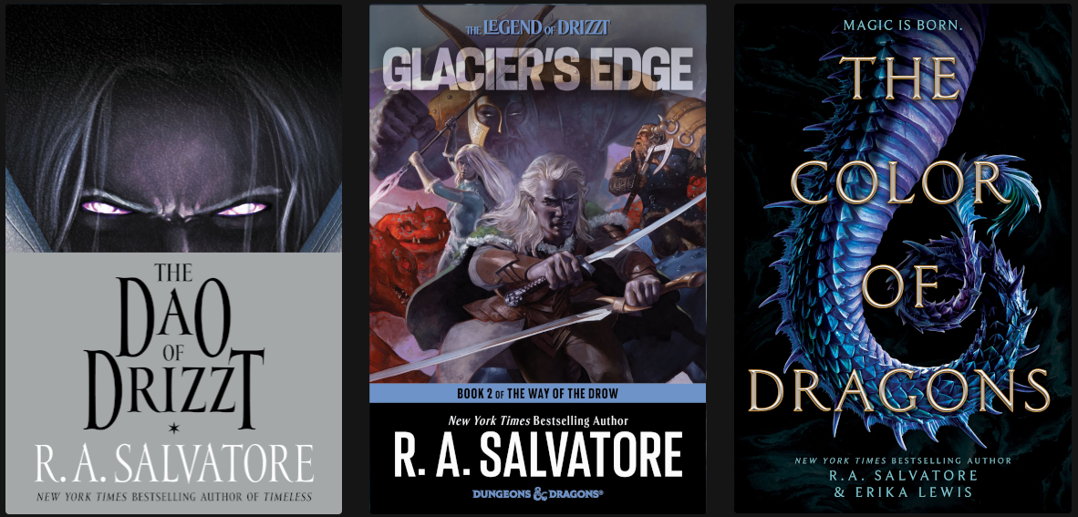R. A. Salvatore Books