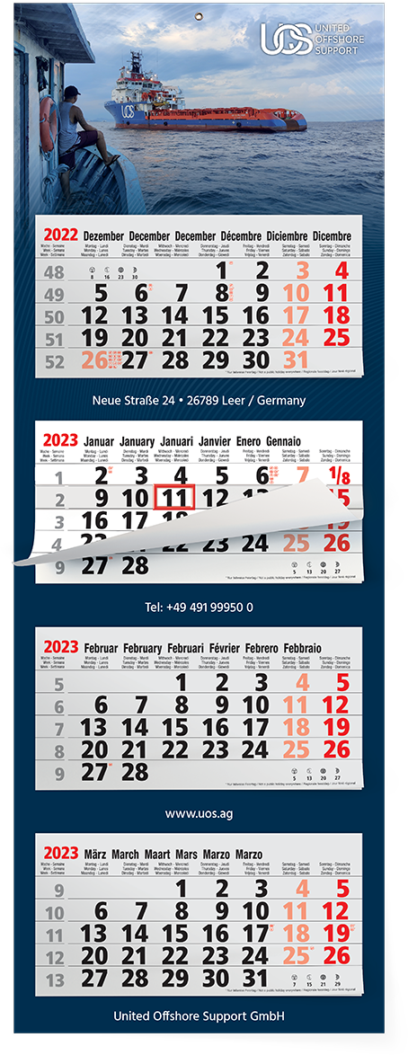 Calendrier Xtra 2023 Ghiandoni - Calendars