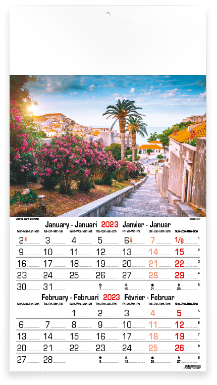 Calendrier Xtra 2023 Ghiandoni - Calendars