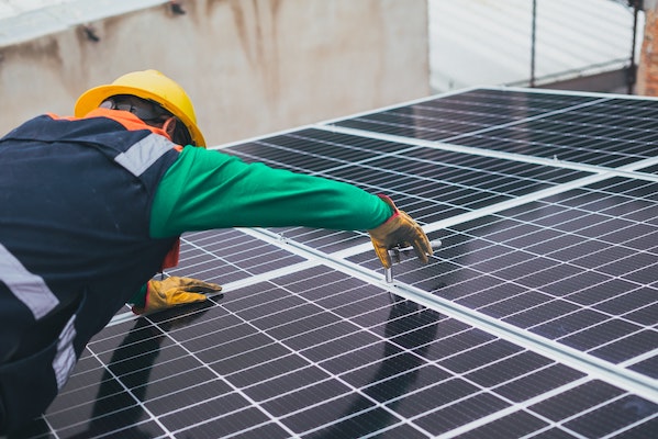 installation d'énergie solaire