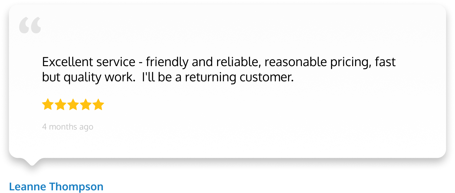 Canberra Customer Reviews Blueline Plumbing & Gas