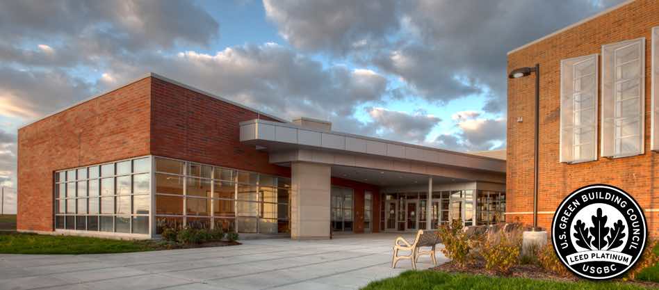 London Middle School spray foam project.