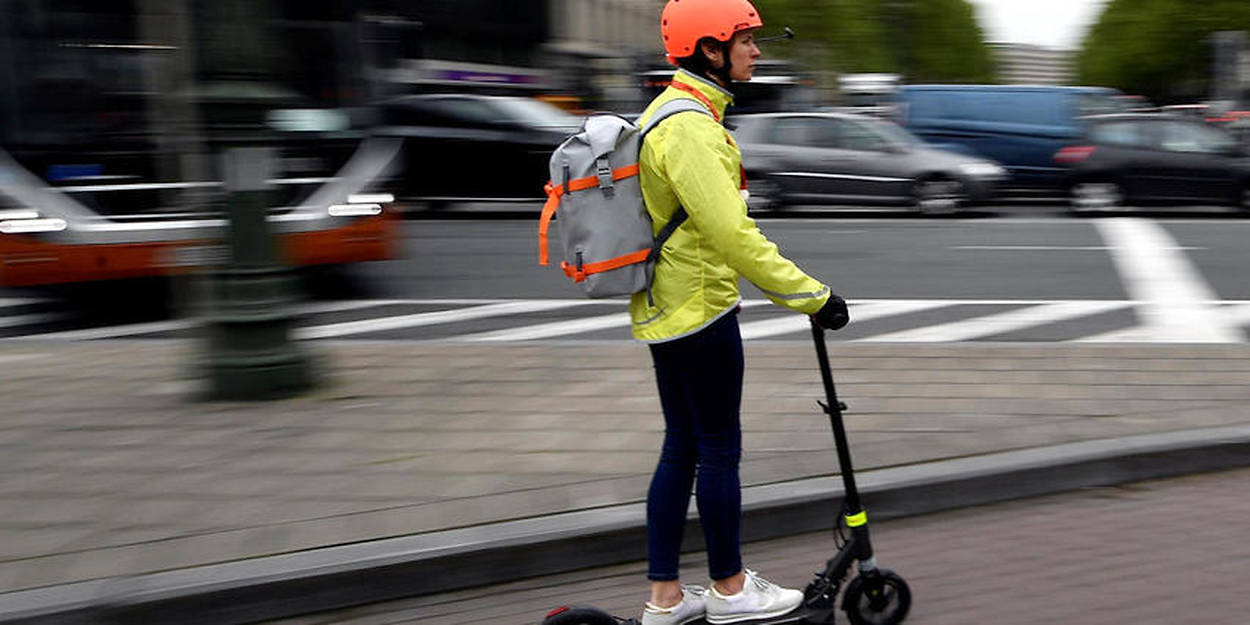 vitesse en trottinette électrique