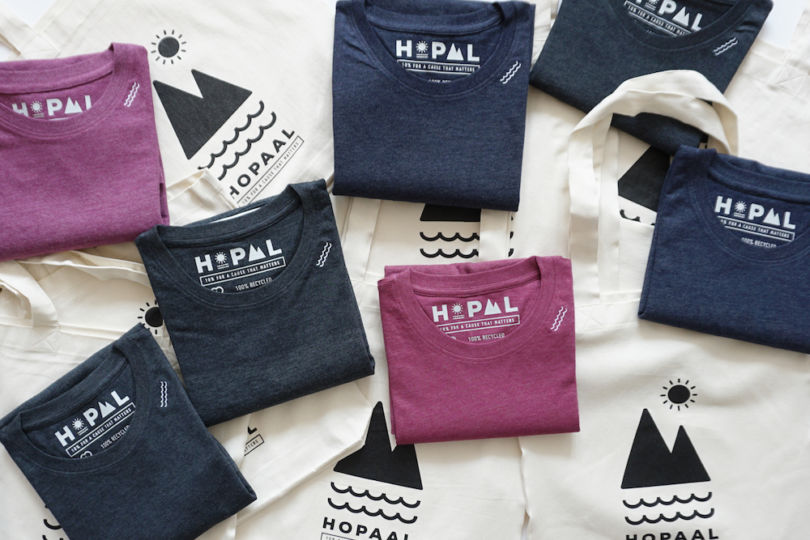 Hopaal : le t-shirt entièrement éco-conçu