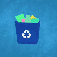 Recycling illustration
