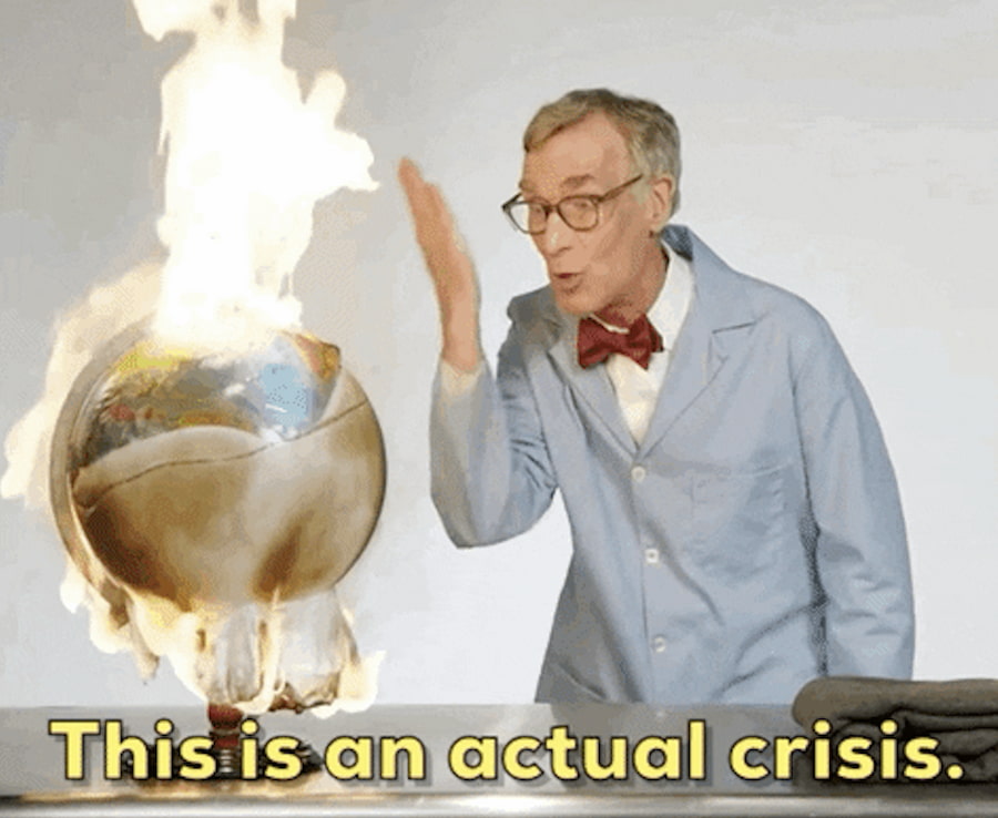 Gif with an alarming scientific