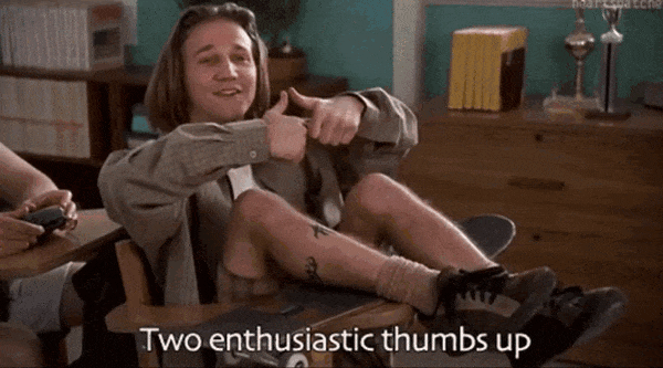 thumbs up