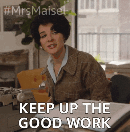 keep up the good work