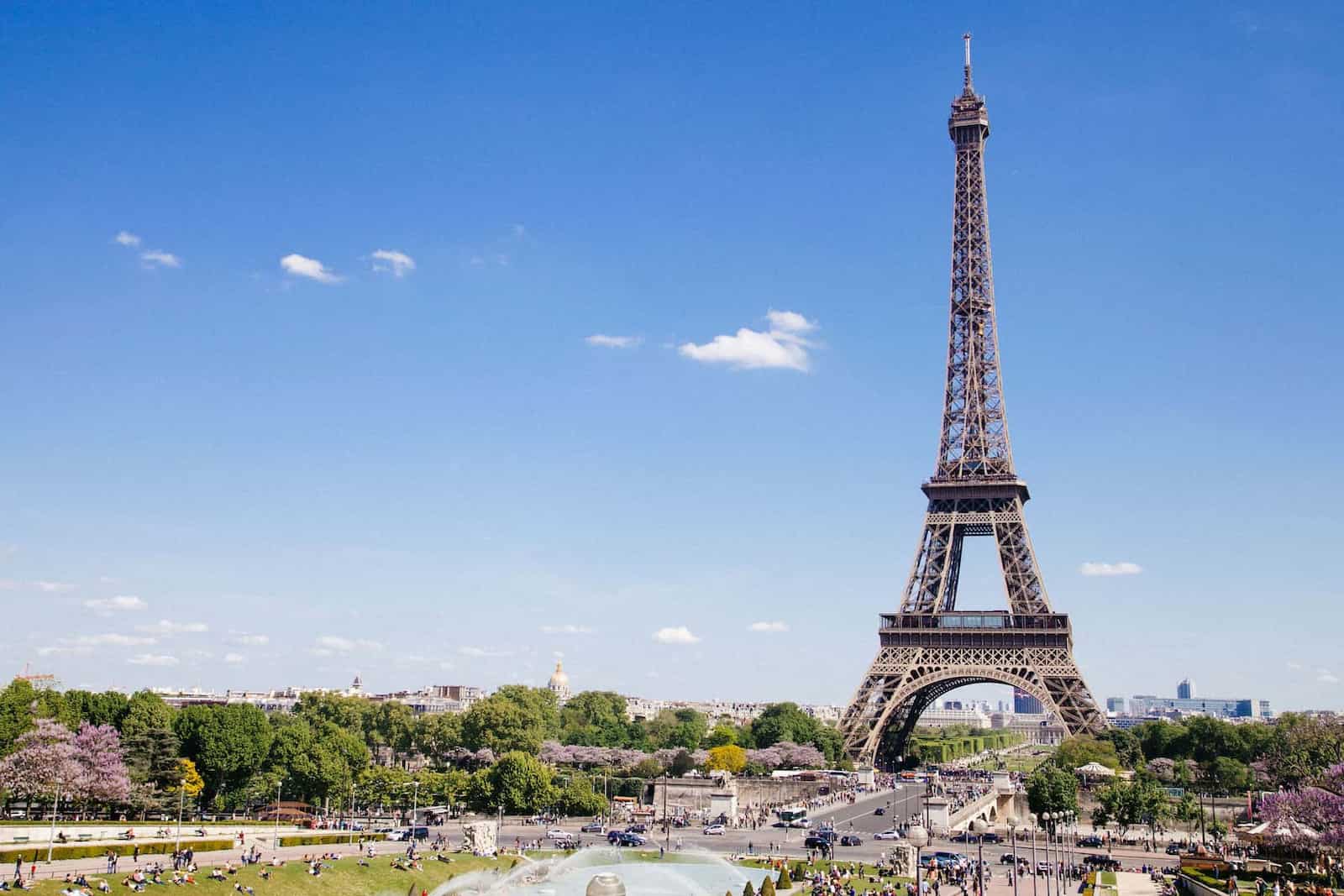 la tour Eiffel à Paris