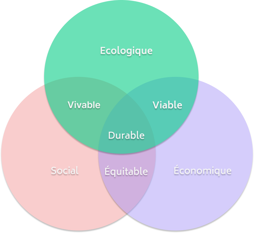 Infographie développement durable